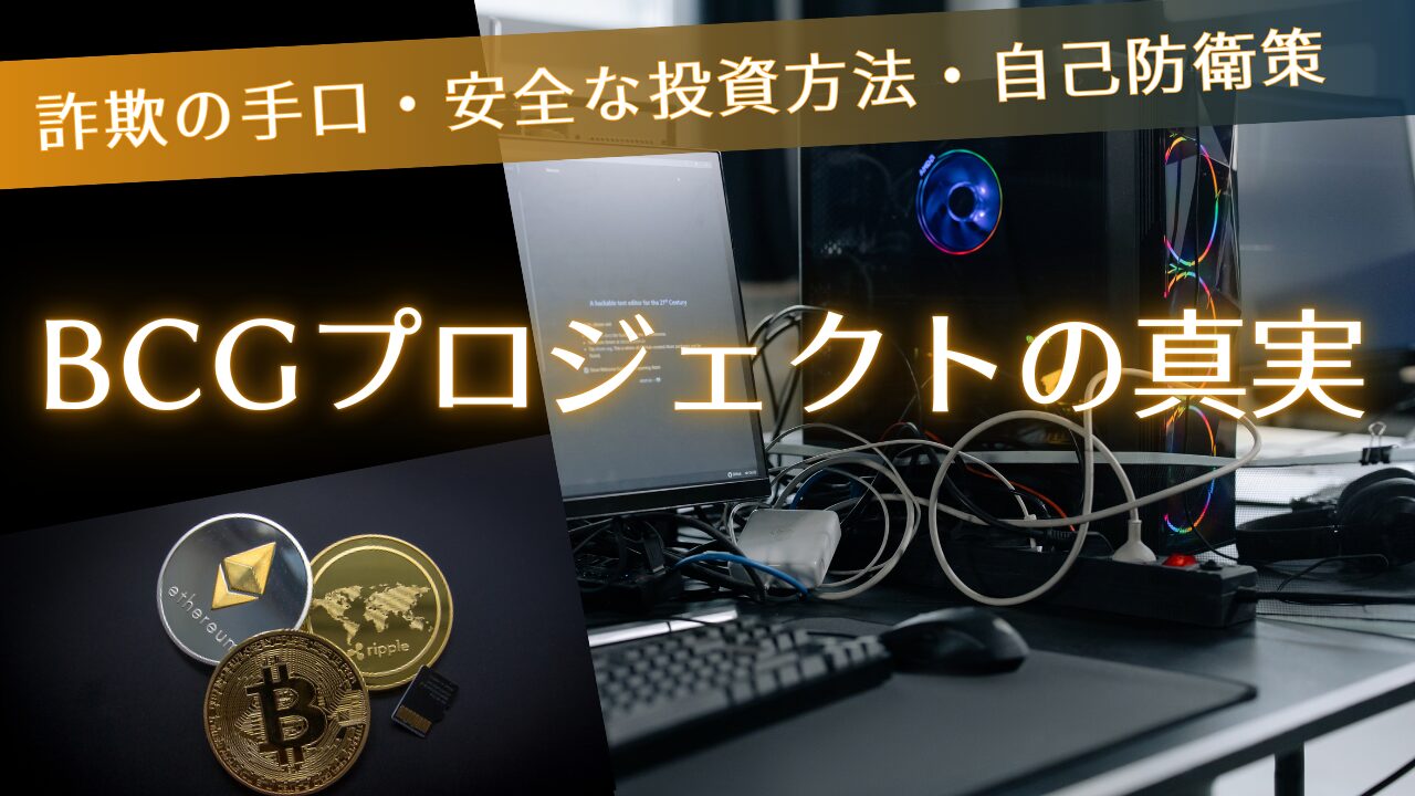 BCGプロジェクトの実態｜億り人だいごの評判・詐欺リスク・自己防衛策を徹底調査